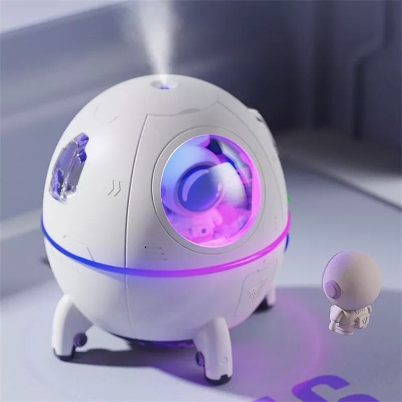 Vaisseau spatial LED humidificateur pour pièce